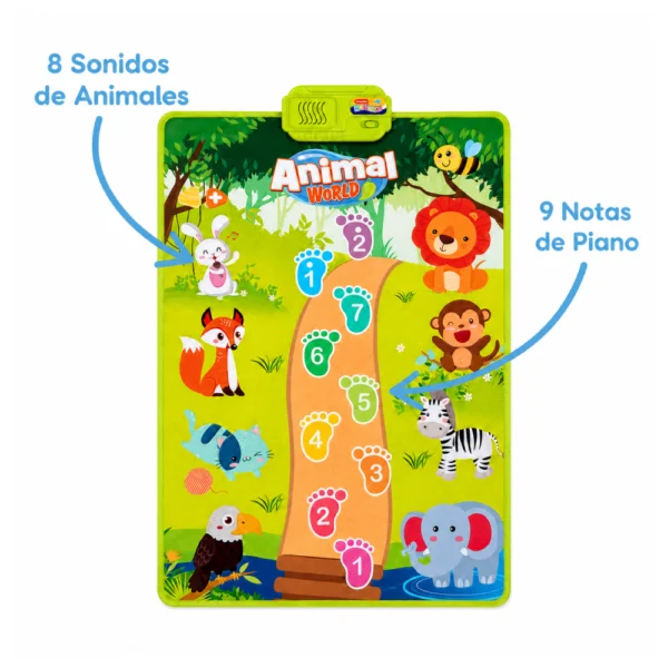 Alfombra Musical Interactiva Animal Mundo Didactica Alfombra Musical Interactiva Animal Mundo Didactica