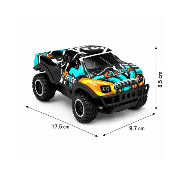 Auto 4x4 a Control Remoto Todoterreno con Luces LED