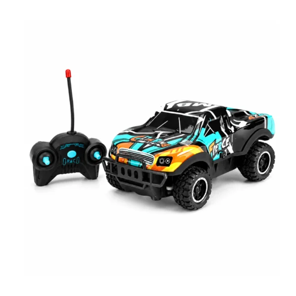 Auto 4x4 a Control Remoto Todoterreno con Luces LED